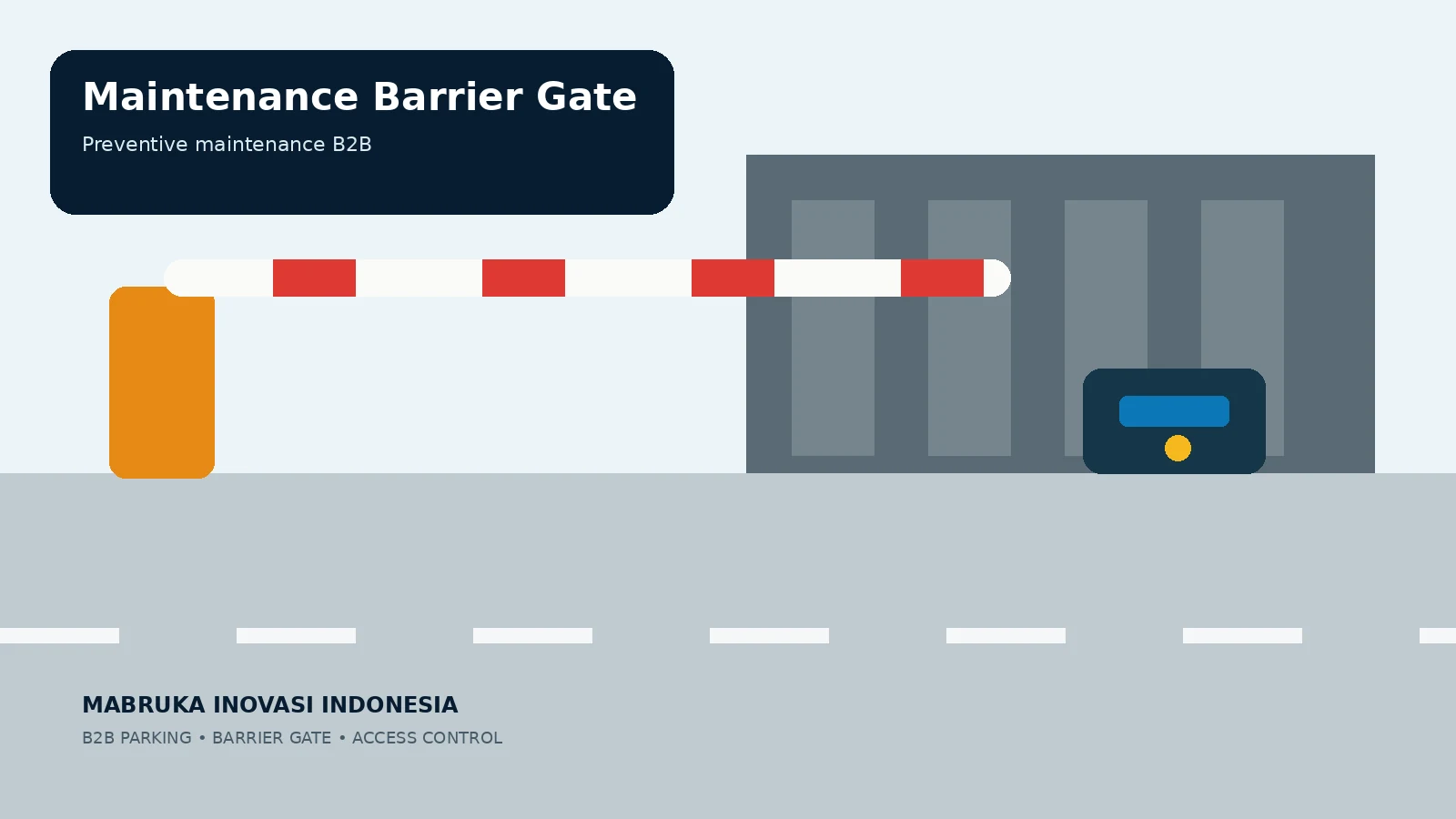 Maintenance Barrier Gate