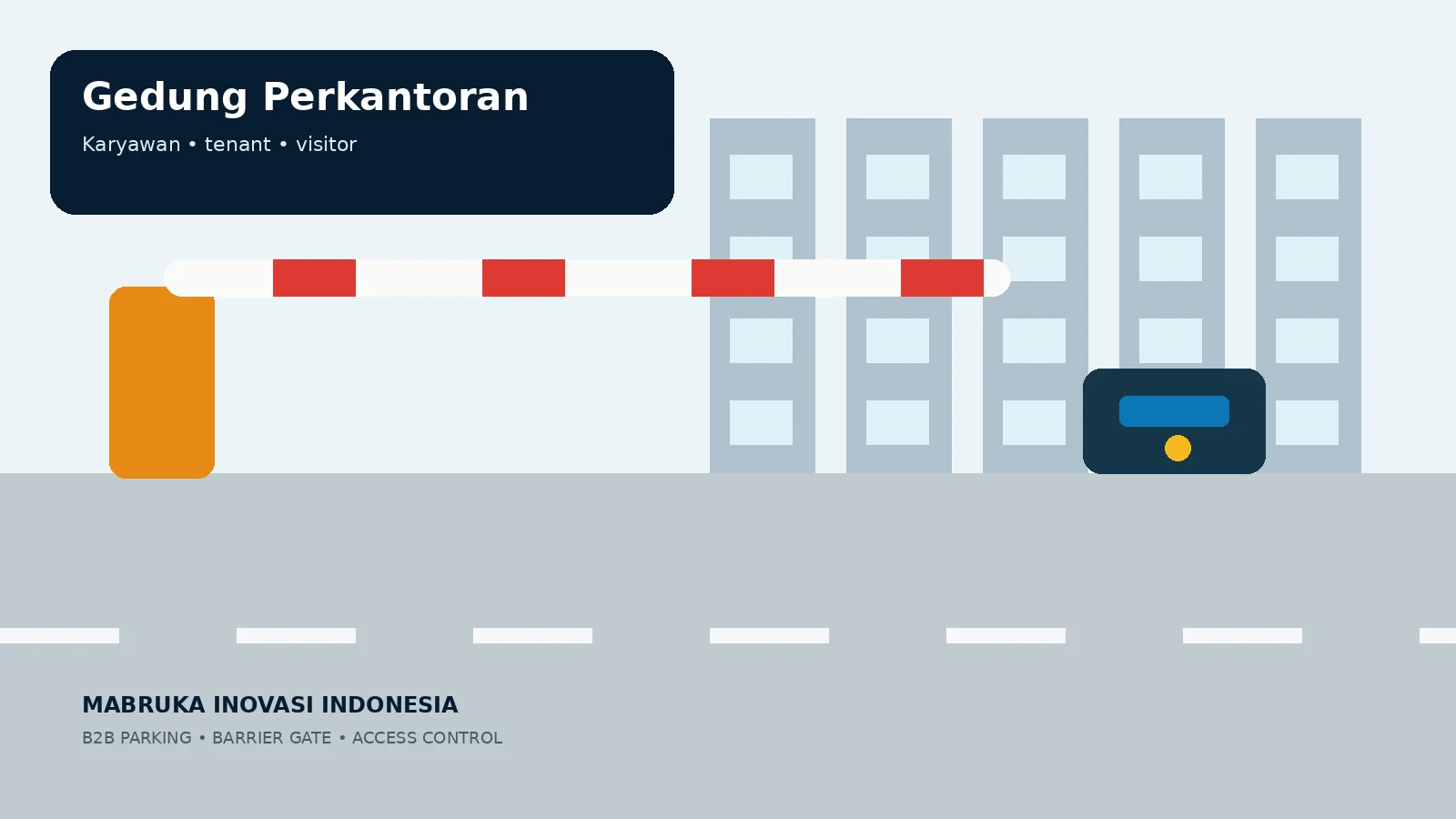 Barrier Gate Perkantoran