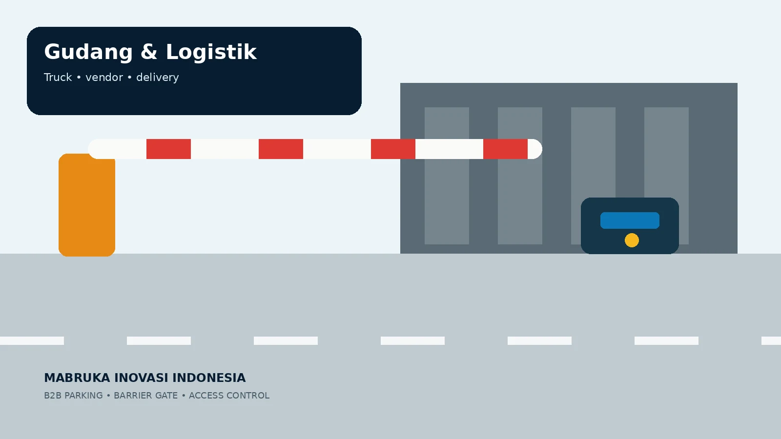 Barrier Gate Gudang